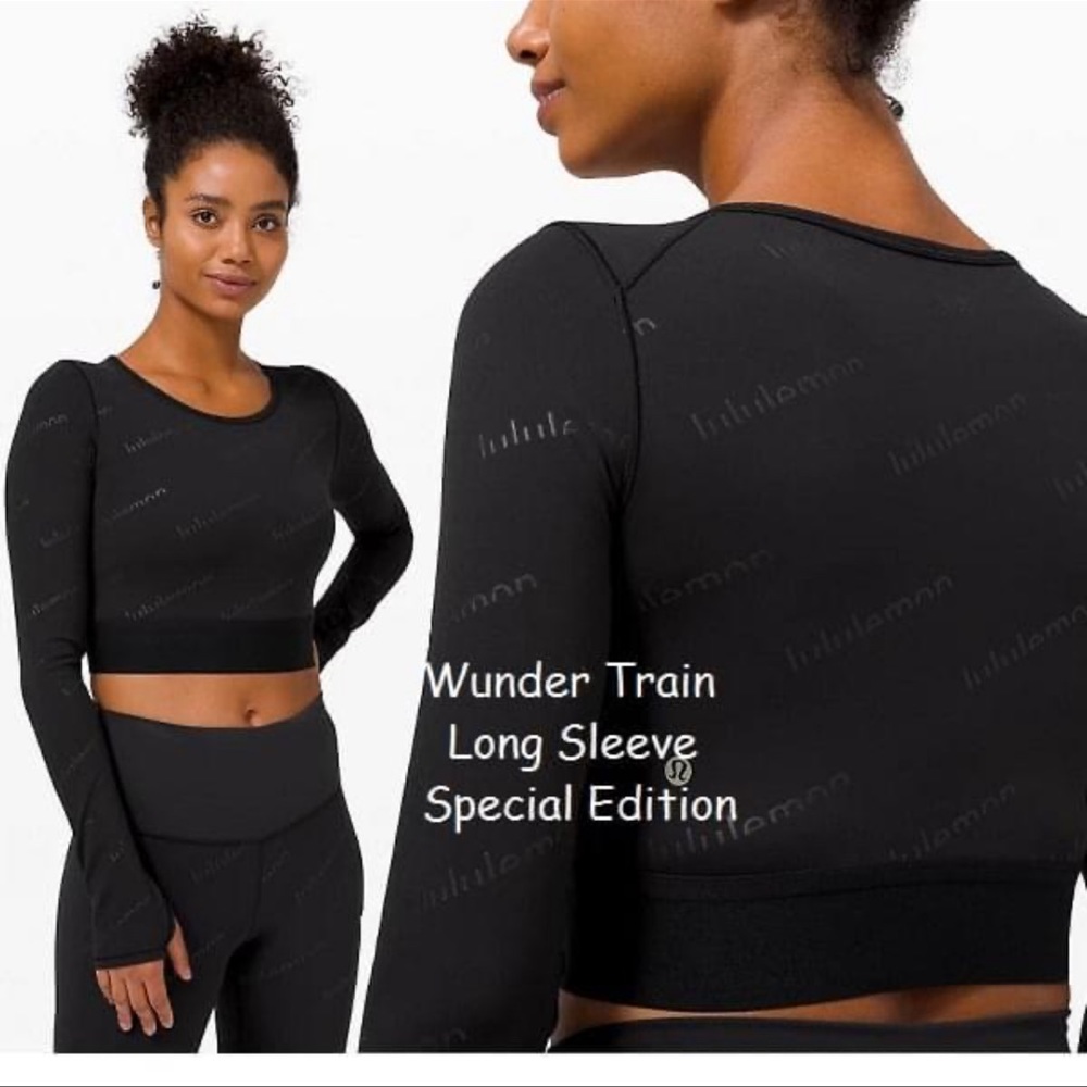 NWOT lululemon wunder train special edition long sleeve size 10
